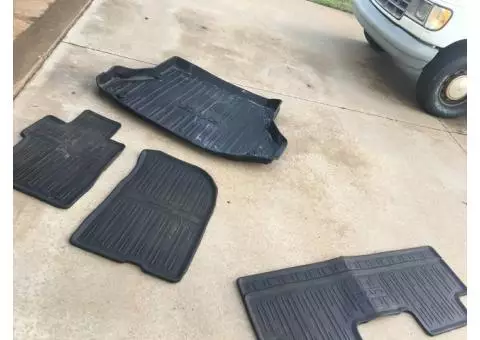 Rubber car mats